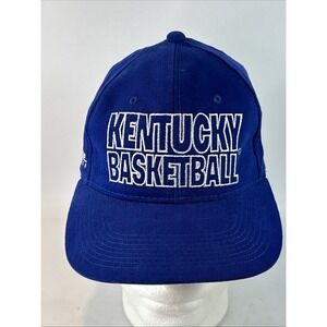 Vintage Kentucky Wildcats Hat Cap Snap Back Basketball Converse Spell Out 1990's